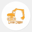 Search for diggers stickers Construction vehicles