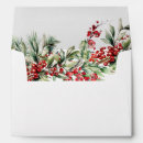 Search for christmas wedding envelopes Return address