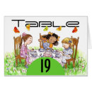 Search for tea party table cards Number