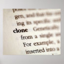 Search for clones posters Science