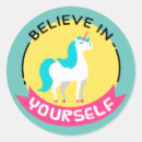 Search for believe in yourself stickers Typography