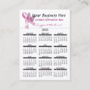 Search for calendar business cards Pink