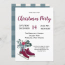 Search for skating christmas invitations Rustic