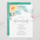 Search for mint retirement invitations Floral