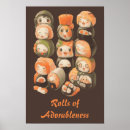 Search for cute sushi posters Food