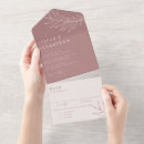 Search for mauve wedding invitations Boho