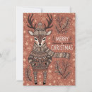 Search for knitting christmas cards Reindeer
