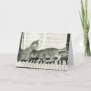 Search for keyboard instruments cards Black and white