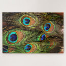 Recherche de paon bleu puzzles Photographie
