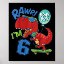 Recherche de dinosaure enfants posters Crétacé