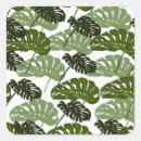 Search for tropical leaf stickers Green