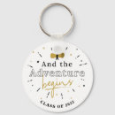 Search for adventure begins keychains Typography