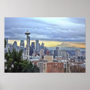 Search for seattle skyline posters Mountain