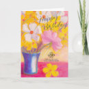 Search for art birthday cards Botanical