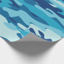 Search for blue camouflage wrapping paper Cool