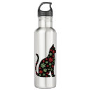Search for tshirts water bottles Black cats