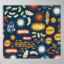 Search for medical cartoon posters Virus