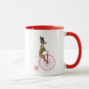 Search for dog on bike mugs Flowers