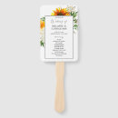 Search for sunflower wedding programs Elegant