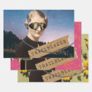 Recherche de kitsch papier cadeau Vintage