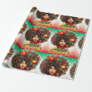 Search for black woman wrapping paper Melanin