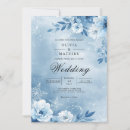 Search for icy blue invitations Floral