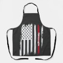 Search for usa aprons Red
