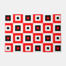 Search for black and white checkered doormats Pattern