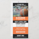 Search for basketball ticket invitations Team