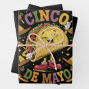 Search for cinco de mayo wrapping paper Taco