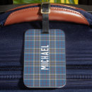 Search for plaid luggage tags Tartan