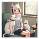 Recherche de port de fille posters Blanc