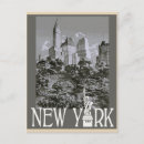Search for vintage building postcards Statue of liberty