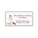 Search for husky return address labels Pet