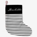 Recherche de rayé chaussette de noël Noir
