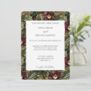 Search for wine red wedding invitations Flowers