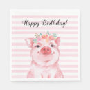 Search for pig napkins Floral