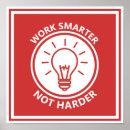 Search for work smart posters Hard