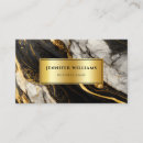 Search for black and gold marble business cards Elegant
