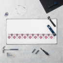 Search for red heart pattern mousepads Romance