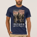 Search for freedom is not free tshirts Patriotic