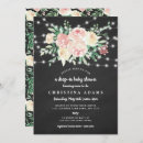Search for drop by baby shower invitations Floral
