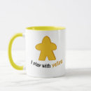 Recherche de meeples tasses Geek