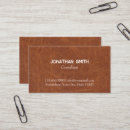 Recherche de texture en cuir cartes visite Vintage
