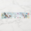 Search for mermaid water bottle labels Party