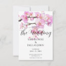 Search for watercolor cherry blossom wedding invitations Chic