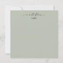 Search for green note cards Calligraphy
