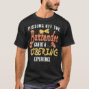 Recherche de barman drôle tshirts Vintage