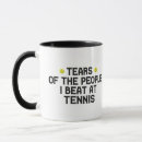 Search for funny tennis mugs Sport