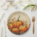 Search for pumpkin paper plates Orange pumpkins